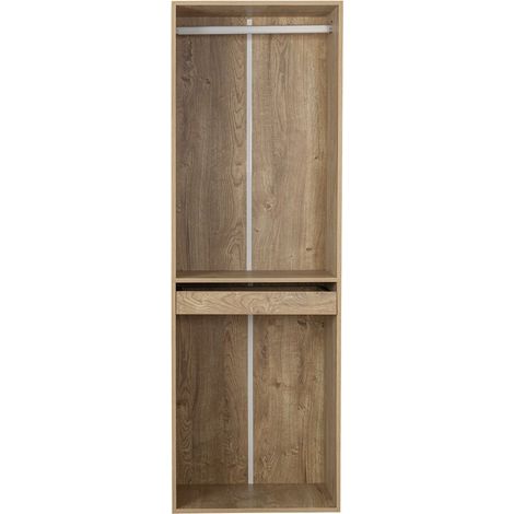Armadio "Opéra" con appendiabiti e portapantaloni - 60 x 45 x 180 cm - Beige