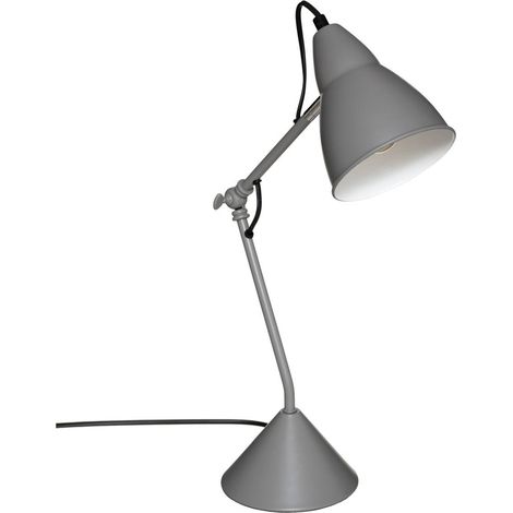 Lampada aude in metallo grigio h62cm - Atmosphera créateur d'intérieur (1/3)