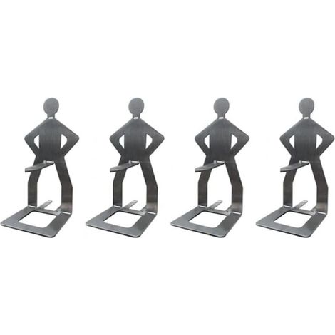 Filiyano – support à saucisses et – Lot de 4 accessoires de barbecue amusants : support à saucisses et hot-dogs pour barbecue portable, en acier (1/4)