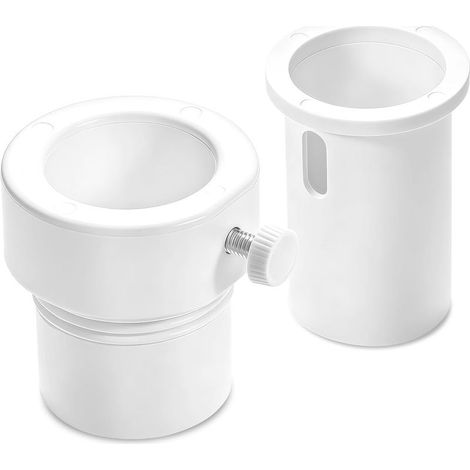 Adaptateur de Parasol, Stabilisateur de Mât pour Parasols, Résistant, Convient à 3,8 cm et 3,4 cm, pour Parasols de Terrasse Jardin et Piscine (1/5)