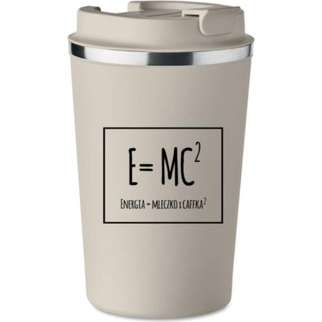 Tazza termica premium con stampa ENERGY COFFEE MILK MC2 350 ml KT080 (1/5)
