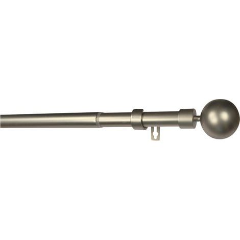 Kit ø19/16 Extensible 1m20/2m10 Bola Orlando Níquel Cepillo - Mobois