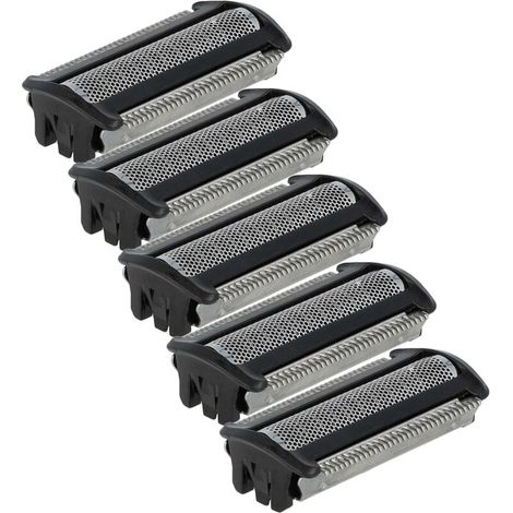 Ersatzscherköpfe für Philips TT2039/32, TT2040, TT2039, TT2039/15, TT2030/61 Rasierer, 5er Pack, Schwarz Silber-Kompatibles Produkt