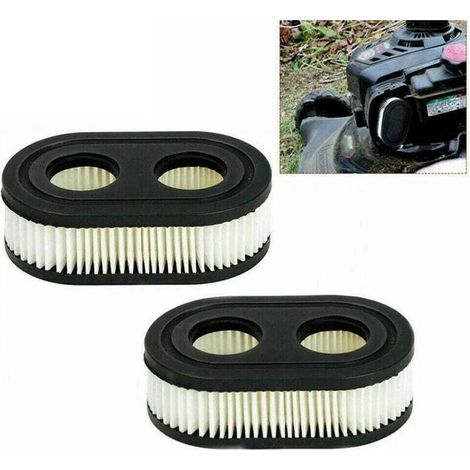 2 filtres à air avec couvercle de filtre à air pour moteurs Briggs & Stratton 550E 575EX 575IS 625EXI 650EXI 675EXI 675IS Remplace 594106 798339 798452 593260 093000 tondeuses à gazon (1/4)