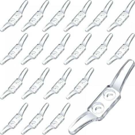 [JAMAIS UTILISÉ] 20 PièCes Cordon Aveugle Taquet de SéCurité Aveugle Corde Taquet FenêTre Cordon Taquet pour Bureau à Domicile Stores Rideaux Rideaux Pare-Soleil Cordes (1/4)