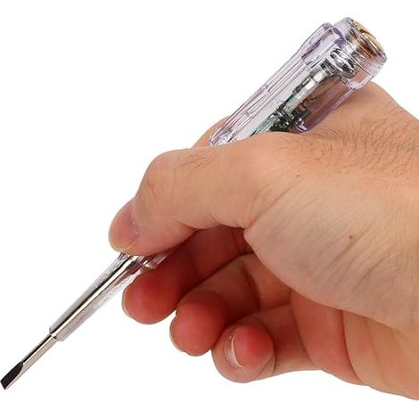 Screwdriver Tester, Screwdriver Tester Electrician, Pen Voltage Tester 70-250V for Circuit Repair (1/5)