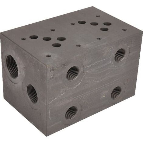Base Cetop 5 con attacchi da 1/2" UNIVERSALE MR52GZ (1/5)