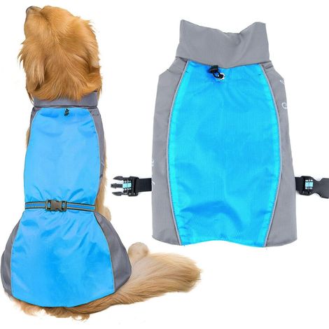 Veste imperméable veste de sécurité réfléchissante coupe-vent légère doublure en maille vêtements bon pour les voyages pluvieux (1/4)