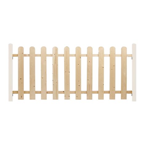 WESTERN - Kit di riempimento per balaustra in abete da 2 m
