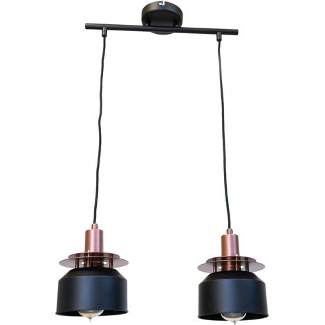 Moderne Andromeda-Pendelleuchte im industriellen Retro-Stil (1/5)