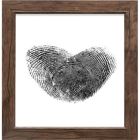 Cadre Photo Bois Brun 15 x 15 cm (1/5)