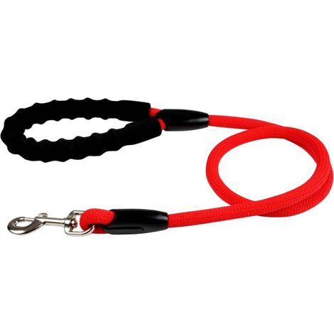 Laisse pour Chien "Corde" 120cm Rouge (1/2)