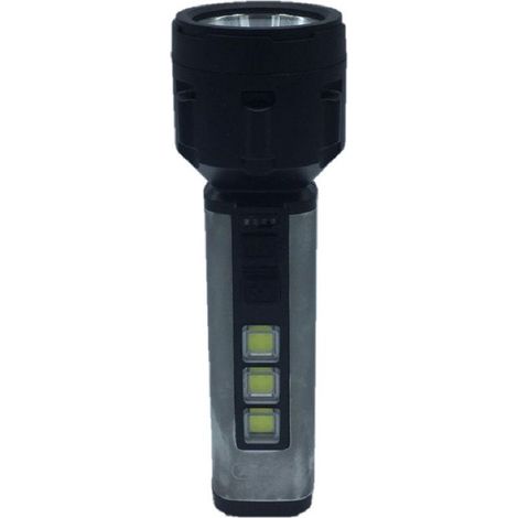 Andowl - Torcia Led Usb Ricaricabile 5w+3 Luci Cob Campeggio Escursionismo Caccia Q-led66 - (1/5)