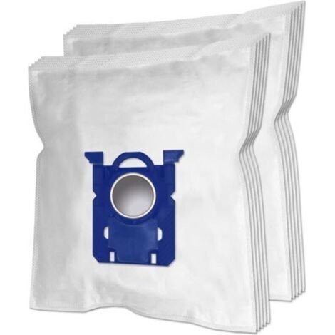 Aspirador de 10 bolsas compatible con Electrolux E201S, E201SM, Standard-Bag, S-Bag - para Philips FC8021/03, para AEG, para Tornado, para Progress, para Zanussi - para Handy Bag PH86