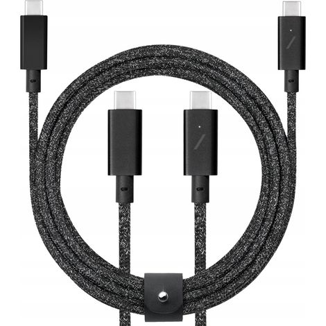 Native Union USB Type C - Cavo USB Type C da 2,4 m, nero, 1 pz. (1/5)