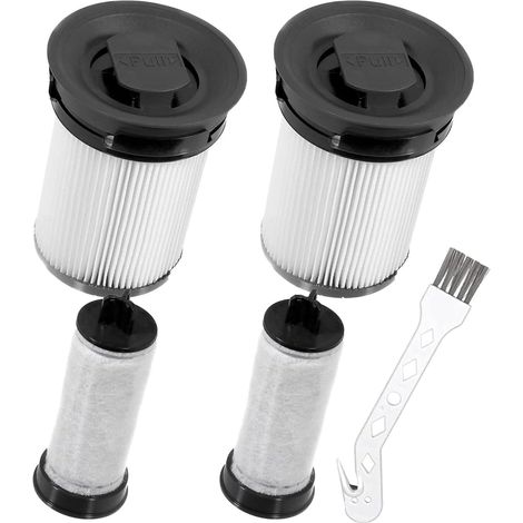 2 Pièces Cartouche Filtrante pour Miele TriFlex HX1, Rechange pour Filtre D'aspirateur Lavable, Filtre pour Aspirateur Sans Fil (1/5)