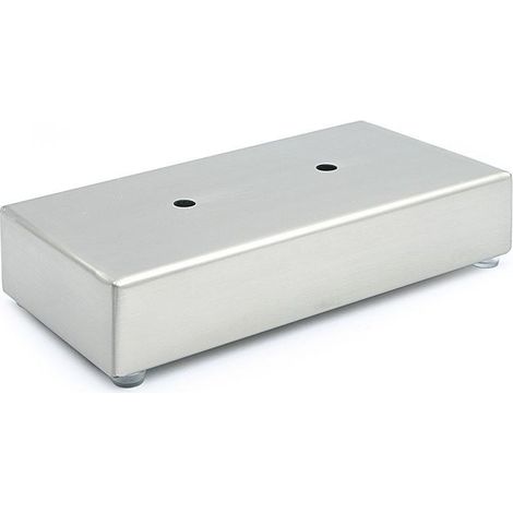 Q&Q pata metalica patty 220x108 h45 niquel satinado , 0UNIDADES (1/2)