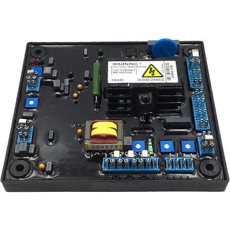 Régulateur de tension de rechange Sx440 AVR pour générateurs sans balais de 500 kW, technologie de montage en surface (1/5)