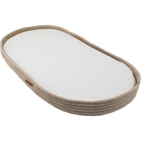 Matelas a langer tressé - DOMIVA - Honey Moon - Coton tressé