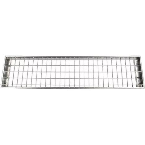 Dolle Gitterrost-Stufe 100x22x4cm verzinkt als Zubehör für Aussentreppe Gardentop