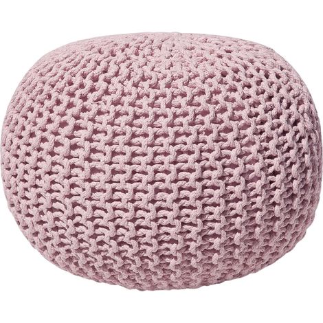 Pouffe CONRAD Cotton Pink (1/5)