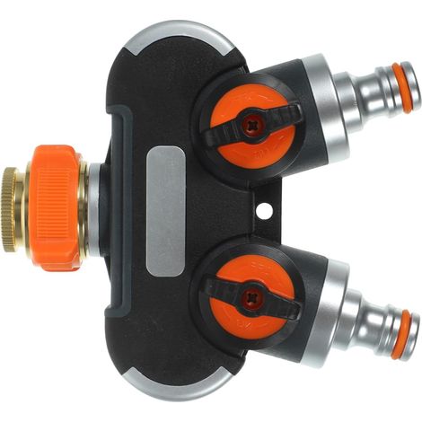 Adaptateur De Tuyau pour Robinet Extérieur Séparateur Eau Double Répartiteur De Tuyau Agricole pour Arrosage De Jardin (1/5)