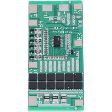 Carte de protection BMS 6S 40A pour batteries lithium-ion avec fonction d'équilibrage pour panneaux solaires (1/5)