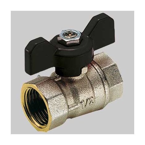 VALVOLA A SFERA PASSAGGIO STANDARD F-F A FARFALLA - 1" PN 30