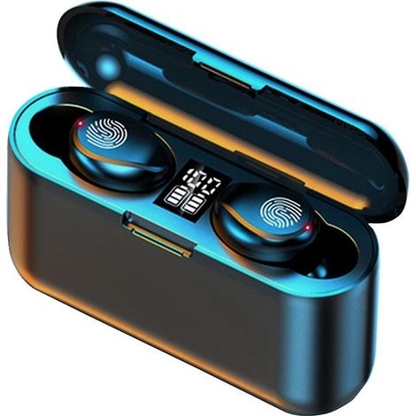 X36 True Wireless Stereo-Kopfhörer mit Bluetooth 5.0, Touch-Steuerung, 1200-mAh-Ladecase und CVC 8.0-Unterstützung (1/5)