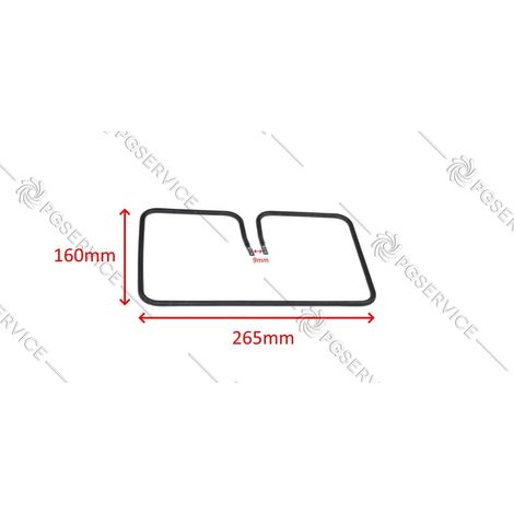 Delonghi resistenza 115V 900W 265mm piastra Grigliatutto Multigrill CG18 TO207 (1/3)