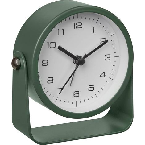 TFA Dostmann 60.1042.04 à quartz Réveil vert Heures de réveil 1 mécanisme d'horloge silencieux (1/3)