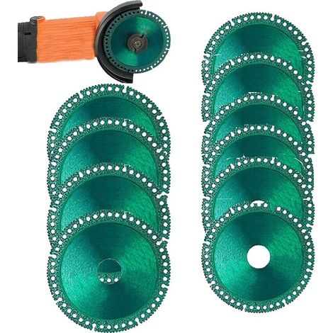 Lame de Scie à Disque Indestructible Multifonctionnelle Composite pour Disque de Coupe Indestructible pour Meuleuse (10PCS) (1/5)