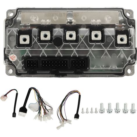 72V 120A Contrôleur DC Brushless Programmable IP65 Étanche pour Moteur Électrique de Trottinette et Vélo Électrique (1/5)