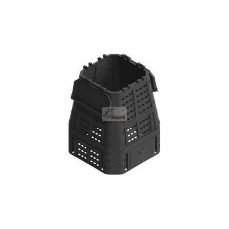 Compostiera da 740 litri Nera (1/2)