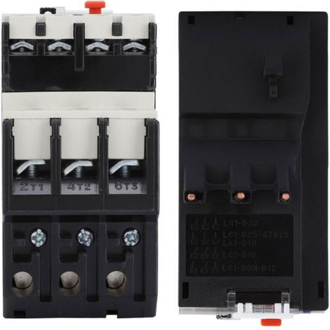 Relais Thermique - BR2-25 - 17 A à 25 A - Pour Protection Moteur Électrique - 50-60 Hz - Réglable - 1 Pièce (1/5)