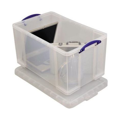 Really Useful Box Archivbox 84C 44x38x71cm 84l transparent