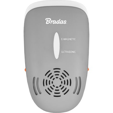 Bradas Repellente Elettronico a Ultrasuoni Tiene Lontano Insetti Roditori - Copertura 100/200mq 100mq (1/3)