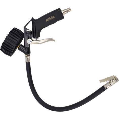 Pistola para inflar ruedas con manómetro Awtools TG-8, ideal para neumáticos, precisión en la medición, cuerpo robusto, fácil manejo y conexión rápida (1/2)
