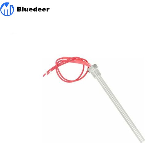 Bluedeer – Bougie d'allumage pour poêle à granulés – Longueur 150 mm – Puissance 300 W – Tension 220 V – Chaleur rapide pour allumage efficace (1/5)