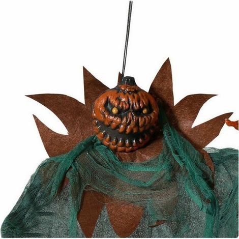 Halloween Dekoration - BigBuy Home - Blutige Kürbis - Innen - Plastik - Orange