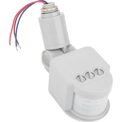 Détecteur de mouvement infrarouge pour projecteur LED, avec inducteur et interrupteur pour projecteur LED. (1/5)