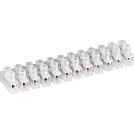 morsettiera elettrica morsetto mammut trasparente 4 mm