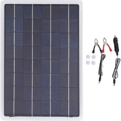 12V Solar-Batterieladegerät mit integriertem MPPT-Laderegler, IP67 wasserdicht, Solarpanel-Erhaltungsladegerät 2