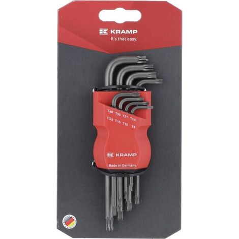 Juego de llaves TORX TX 9-40 8-piezas UNIVERSAL 1809015010KR (1/3)