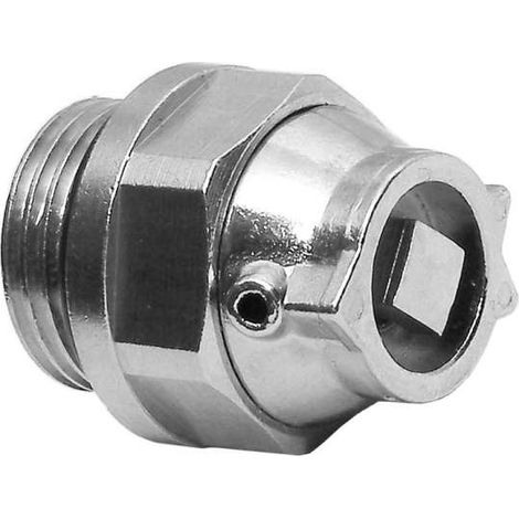 Simplex Entlüftungsstopfen für Heizkörper Entlüfter 3/8", drehbar F10713