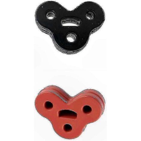 Doppelte Gummihalterung für den Endschalldämpfer, passend für X250 XF 2008–2018, 2-teiliges Set, Auspuffersatz, ZZY (1/5)