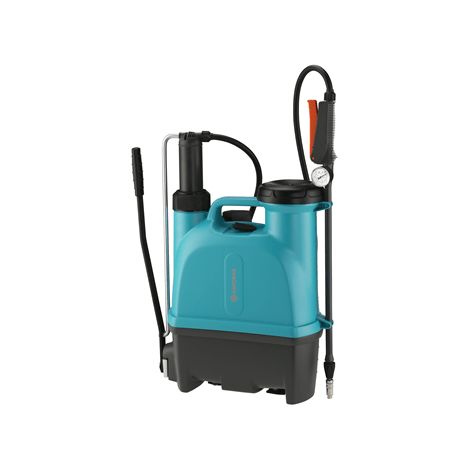 GARDENA Spruzzatore da giardino 12 lt con manometro, pompa a spalla per trattamenti piante (11142-20) (1/5)
