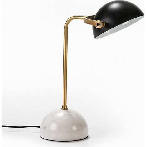 36x25x48 Weiß/Gold Metall Tischlampe/Gold Metall/Schwarz ohne Beleuchtung/Laternenpfahl für alle Stile, um dem Haus eine Note zu verleihen (1/3)