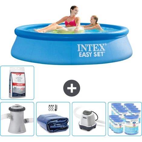 Intex Piscine Easy Set Ronde - 244x61 cm - 6-pièces SCB56 (1/5)