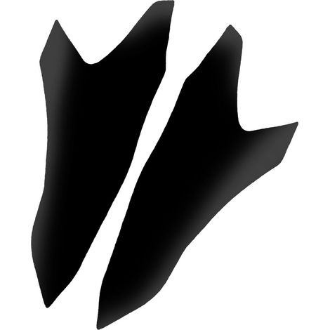 1 paire d'ailettes aérodynamiques pour carénage avant de moto - Accessoires de moto - Panneau de couverture dynamique (1/5)